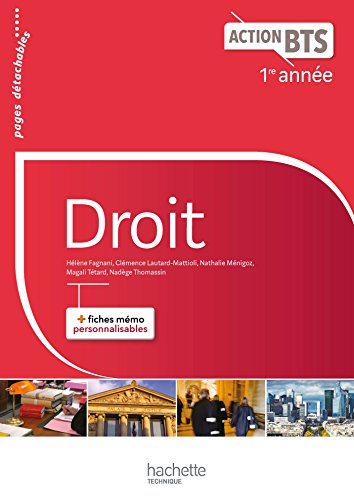 Droit, BTS 1re année