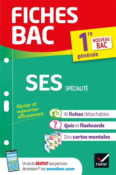 SES spécialité : 1re générale : nouveau bac
