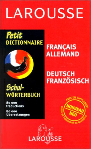 petit dictionnaire : français-allemand
