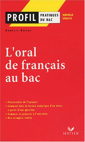 L'oral de français au bac