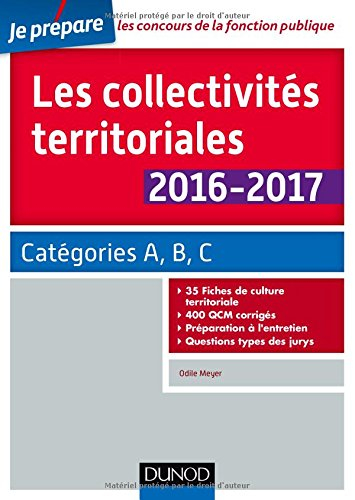 Les collectivités territoriales 2016-2017 : catégories A, B, C