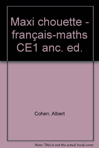 Mon cahier de révisions CE1 - français, maths