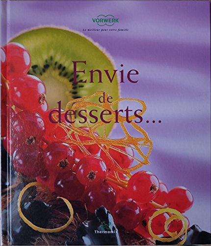 livre thermomix envie de dessert