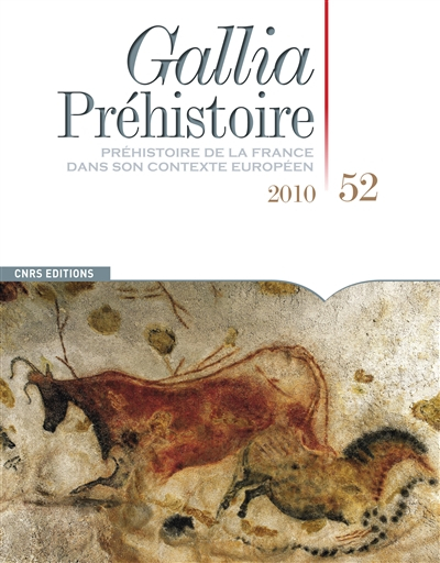 Gallia préhistoire, n° 52