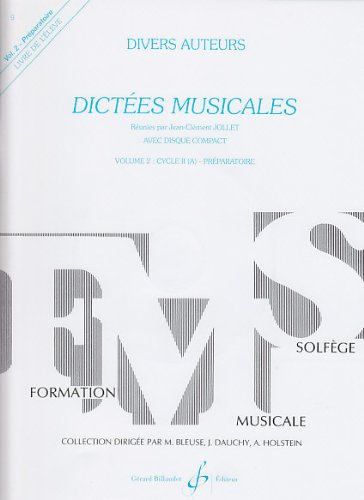 Dictees musicales volume 2 - eleve