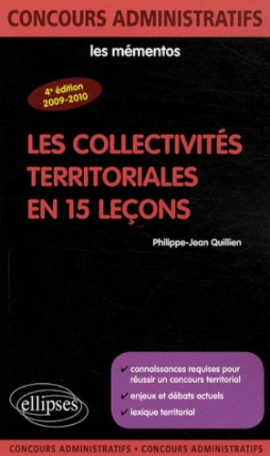 Les collectivités territoriales en 15 leçons : 2009-2010