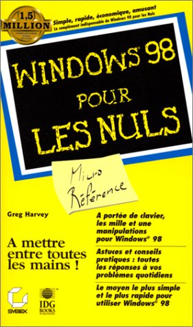 Windows 98, micro-référence pour les nuls