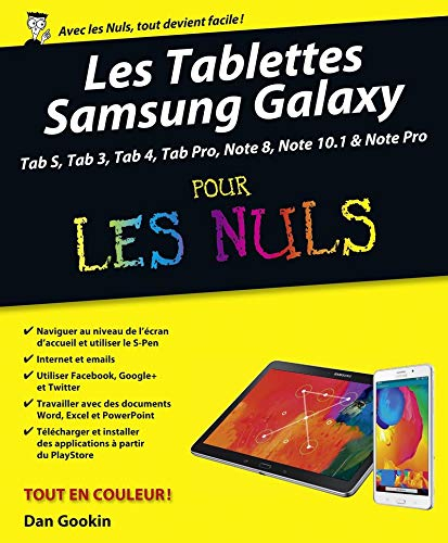 Les tablettes Samsung Galaxy pour Tab S, Tab 3, Tab 4, Tab Pro, Note 8, Note 10.1 & Note Pro pour le