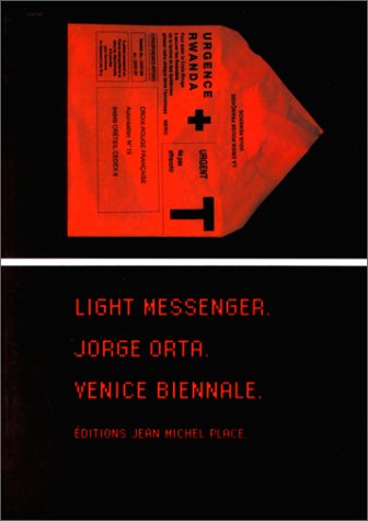 light messenger. jorge orta. venice biennale.