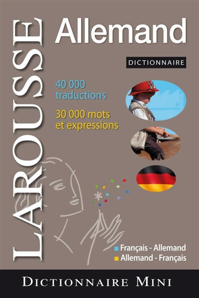 Mini-dictionnaire français-allemand, allemand-français. Mini Wörterbuch französisch-deutsch, deutsch