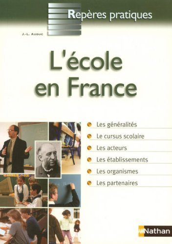 L'école en France