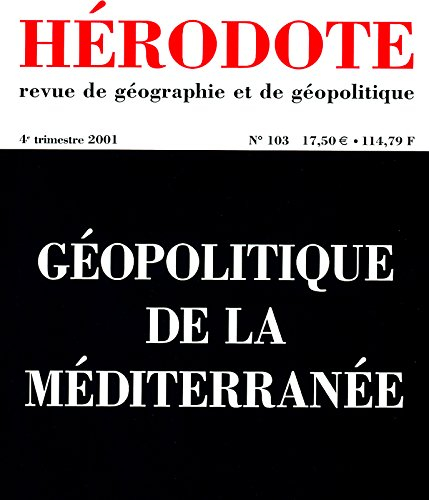 Hérodote, n° 103. La Méditerranée