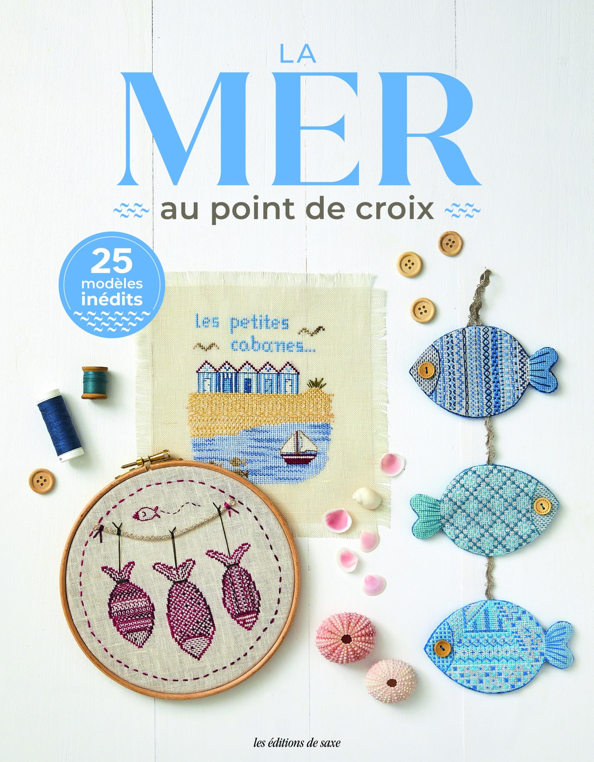 La mer au point de croix : 30 modèles inédits