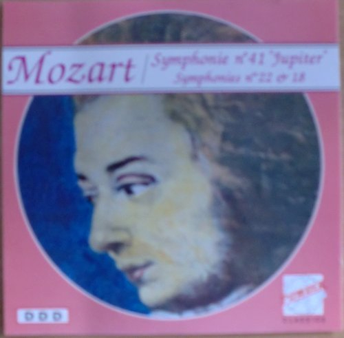 mozart, symphonie n,18, 22 et 41 (jupiter)