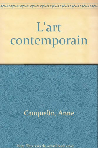l'art contemporain