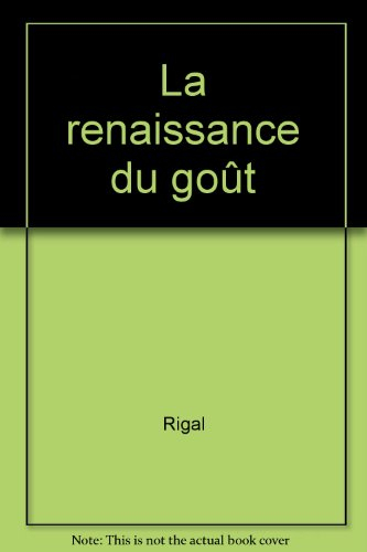 la naissance du goût