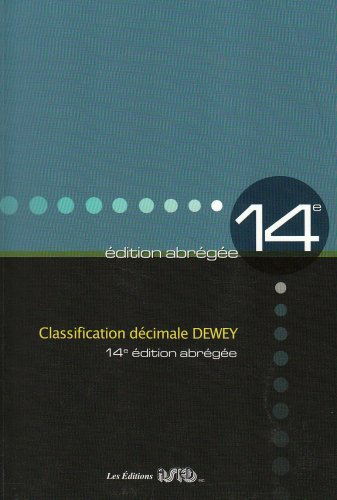 Classification décimale Dewey abrégée et index