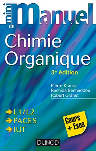 Mini-manuel de chimie organique : cours + exos