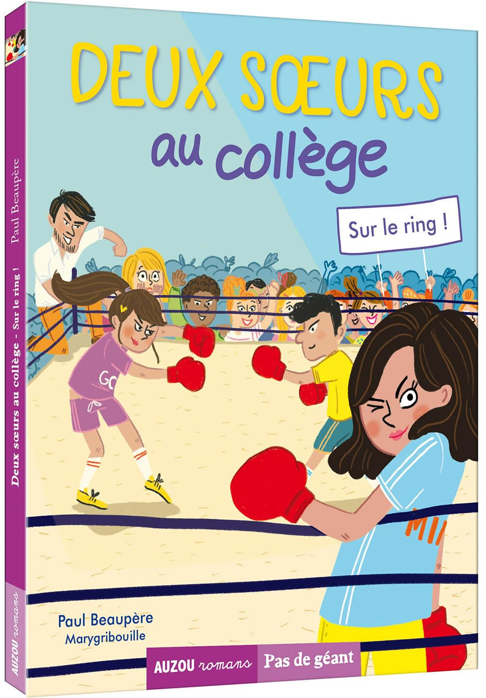 Deux soeurs au collège. Sur le ring !