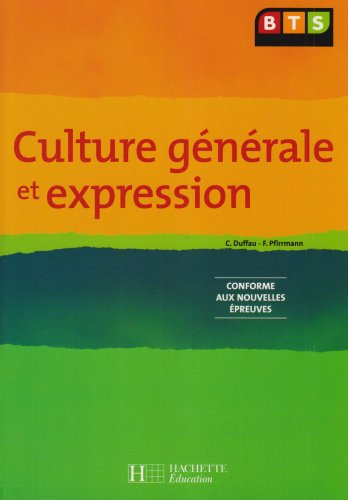 Culture générale et expression BTS