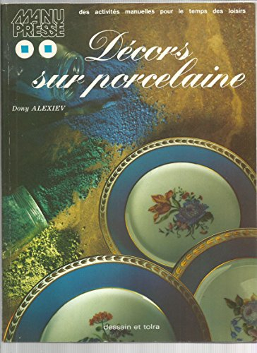 decors sur porcelaine - manu presse