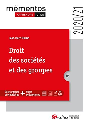 Droit des sociétés et des groupes : 2020-2021