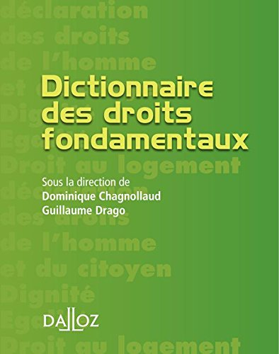Dictionnaire des droits fondamentaux