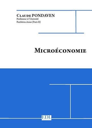 Cours de microéconomie : cours 2010-2011