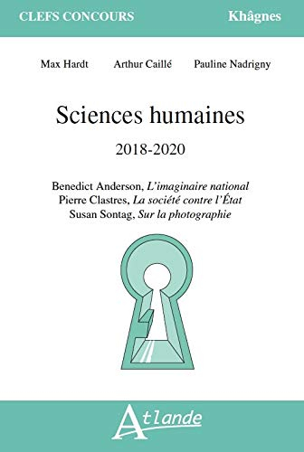 Sciences humaines 2018-2020 : Benedict Anderson, L'imaginaire national ; Pierre Clastres, La société
