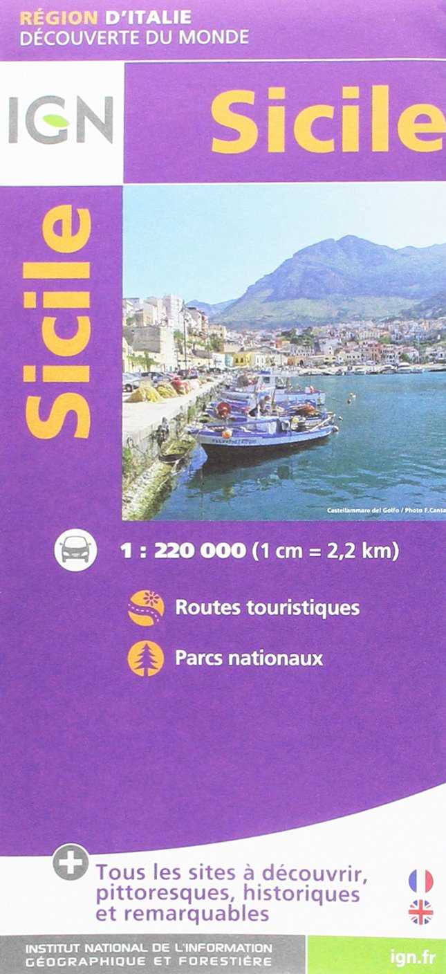 Sicile - 1/220,000