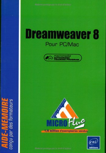 Dreamweaver 8 pour PC-Mac