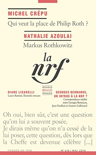 Nouvelle revue française, n° 618