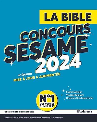 La bible concours Sésame 2024