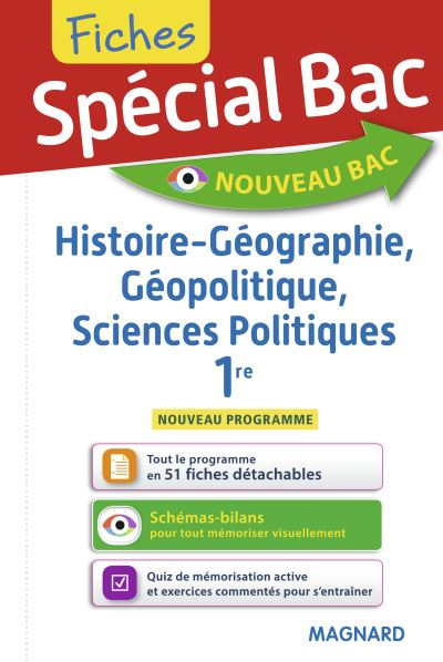 Histoire géographie, géopolitique, sciences politiques 1re : nouveau programme, nouveau bac