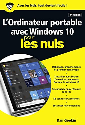 L'ordinateur portable avec Windows 10 pour les nuls