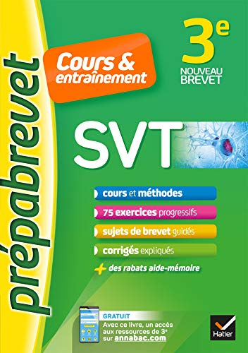 SVT 3e : cours & entraînement : nouveau brevet