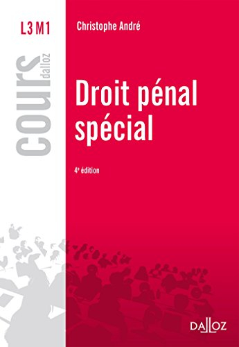Droit pénal spécial : 2017