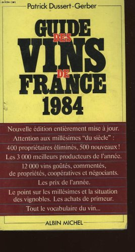 Guide des vins 1984