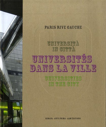 Universités dans la ville. Università in citta. Universities in the city