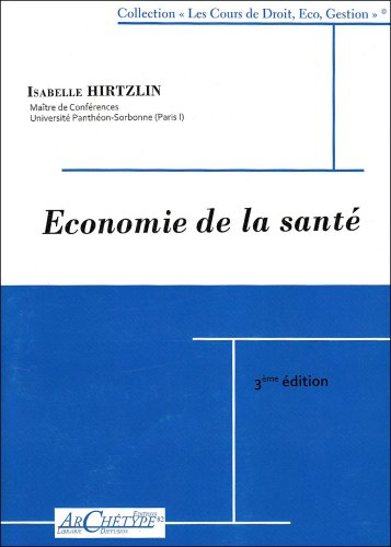 economie de la sante 3 eme edition