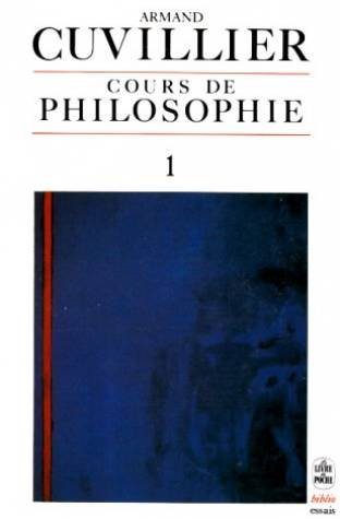 Cours de philosophie. Vol. 1