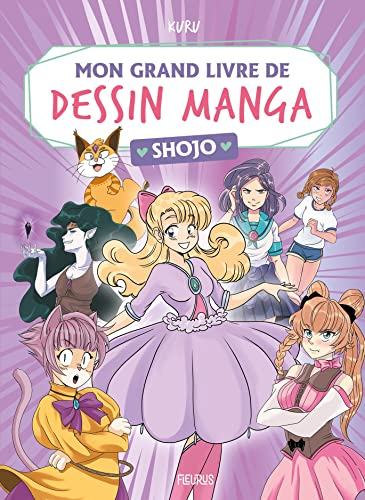 Mon grand livre de dessin manga : shojo