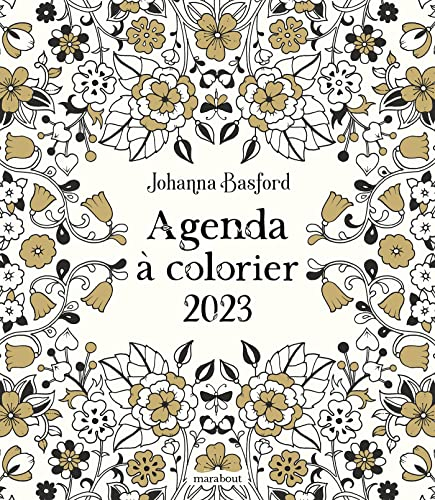 Agenda à colorier 2023