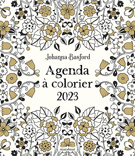 Agenda à colorier 2023