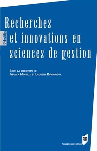Recherches et innovations en sciences de gestion