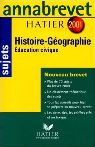 histoire-géographie, éducation civique