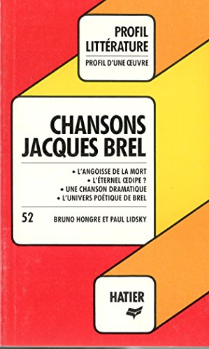 Chansons, Jacques Brel