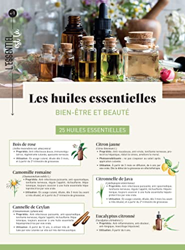 Huiles essentielles : bien-être et beauté