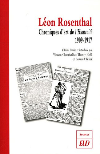 Léon Rosenthal : chroniques d'art de L'Humanité, 1909-1917