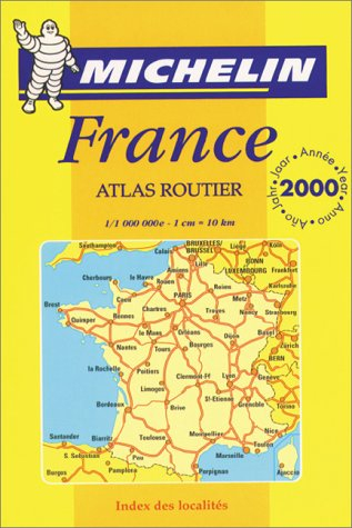 atlas routier et touristique de france, édition 2000